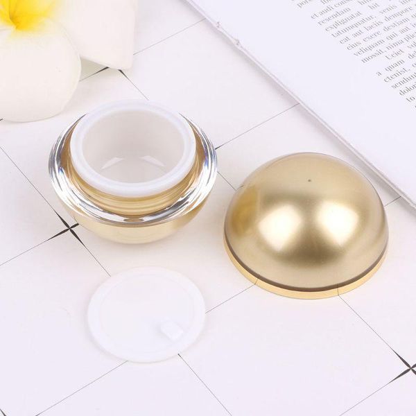 storage bottles & jars luxury sphere cream container golden jar cosmetic acrylic smaple pot ball bottle
storage bottles & jars luxury sphere cream container golden jar cosmetic acrylic smaple pot ball bottle