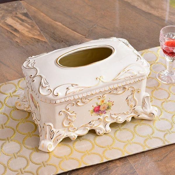 tissue boxes & napkins european-style creative living room box, household ceramic pumping retro decorations, home furnishings
tissue boxes & napkins european-style creative living room box, household ceramic pumping retro decorations, home furnishings