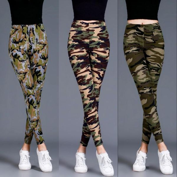women's leggings trend camouflage underpants, ground cotton printing, large elastic slim leggings, capris seamless, Black
women's leggings trend camouflage underpants, ground cotton printing, large elastic slim leggings, capris seamless, Black