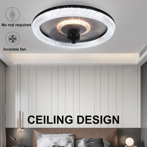 ceiling fans 48cm crystal led fan light with lights wifi remote control modern lighting three-color dimming
ceiling fans 48cm crystal led fan light with lights wifi remote control modern lighting three-color dimming