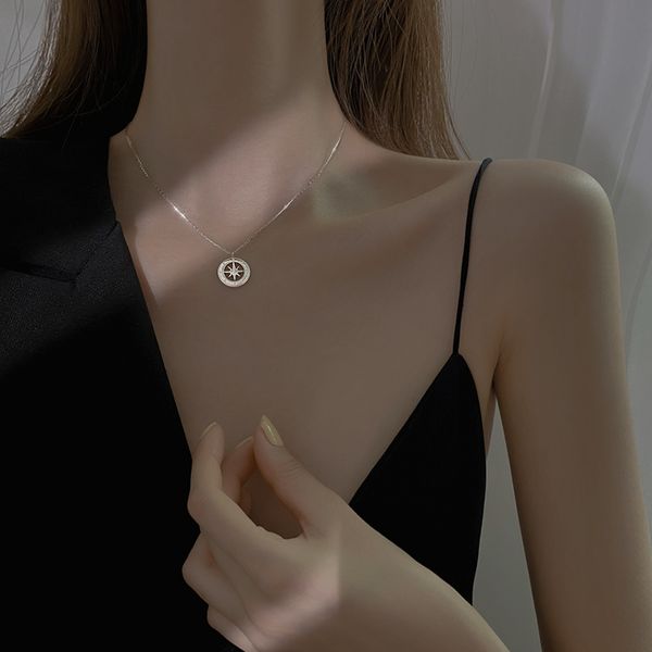 light luxury pentagram necklace female minority senior design feeling necklace collarbone new chain, Silver
light luxury pentagram necklace female minority senior design feeling necklace collarbone new chain, Silver