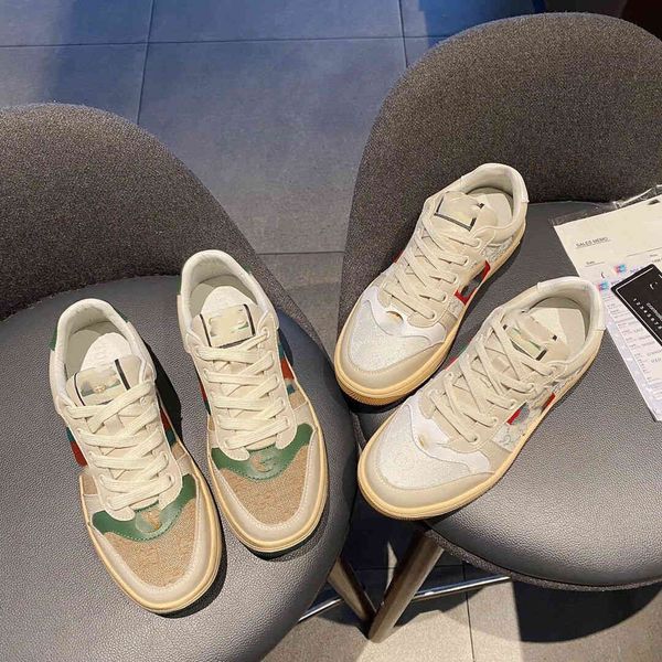 2021 early autumn new g family old flower four seasons shoes two-color foreign style casual single, Black
2021 early autumn new g family old flower four seasons shoes two-color foreign style casual single, Black