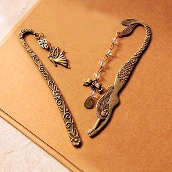 bookmark 1 pc retro alloy metal mermaid beaded or angels butterfly fashion vintage gift
bookmark 1 pc retro alloy metal mermaid beaded or angels butterfly fashion vintage gift