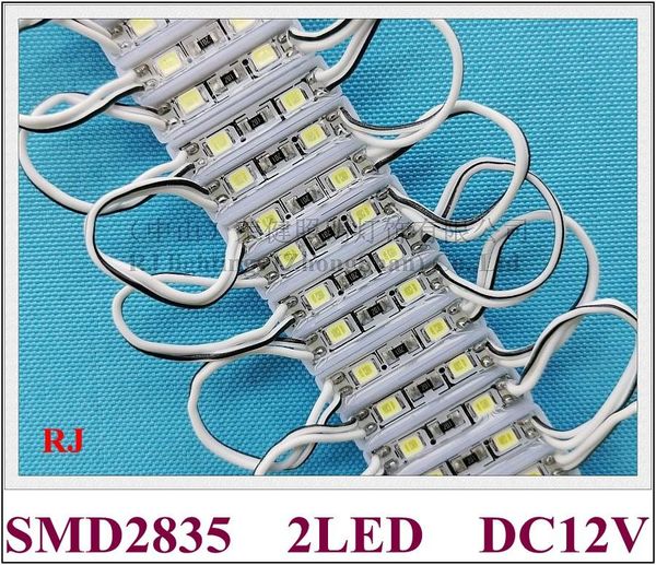 modules 26mm*07mm epoxy waterproof ip65 smd 2835 led light module for mini sign letter dc12v 2led 0.4w 500pcs/lot high bright
modules 26mm*07mm epoxy waterproof ip65 smd 2835 led light module for mini sign letter dc12v 2led 0.4w 500pcs/lot high bright