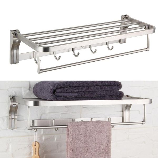 joyfan heavy duty bathroom towel rack shelf towel bar coat hooks wall mounted holder sus304 stainless steel shower hardware
joyfan heavy duty bathroom towel rack shelf towel bar coat hooks wall mounted holder sus304 stainless steel shower hardware