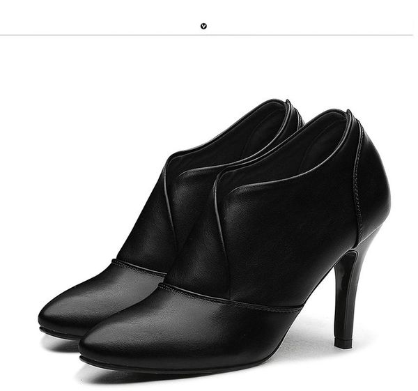 boots spring autumn women single high heels dress shoes pointed toe black red woman ankle
boots spring autumn women single high heels dress shoes pointed toe black red woman ankle