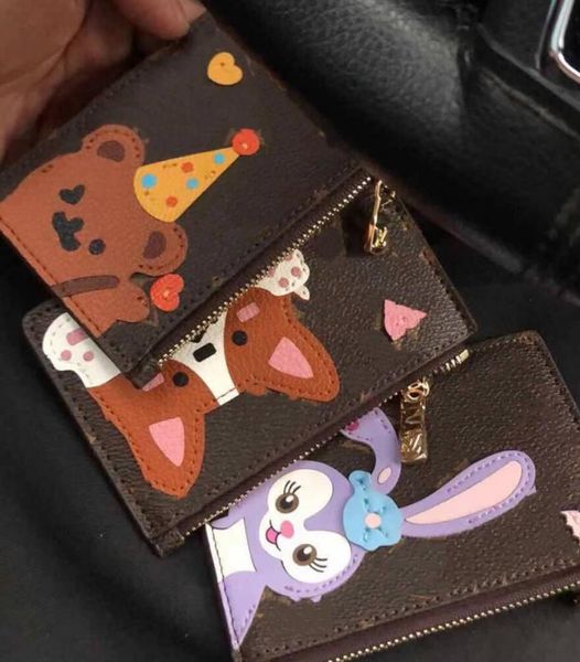 classic letter coin purses cards holders case brand fashion cartoon corgi multi card wallets luxury designer zipper clutch bags fa222m, Red;black
classic letter coin purses cards holders case brand fashion cartoon corgi multi card wallets luxury designer zipper clutch bags fa222m, Red;black