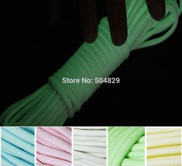 wholesale luminous glow paracord 550 lb paracord parachute cord lanyard rope 7strand 100ft survival equipment
wholesale luminous glow paracord 550 lb paracord parachute cord lanyard rope 7strand 100ft survival equipment