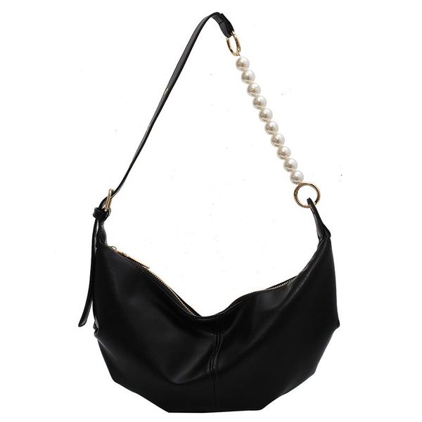 totes ladies pearl chain half moon shoulder bag pure color handbag large soft leather dumpling
totes ladies pearl chain half moon shoulder bag pure color handbag large soft leather dumpling