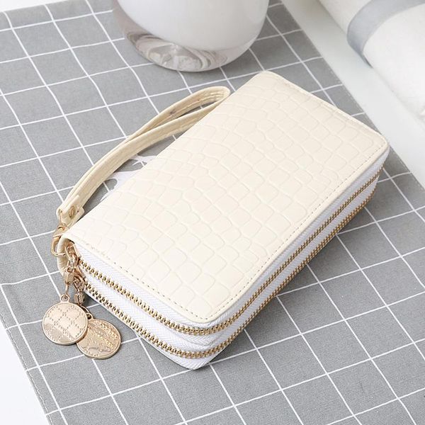 wallets women fashion lady long money bag wristlet handbags coin purse cards id holder clutch double zipper, Red;black
wallets women fashion lady long money bag wristlet handbags coin purse cards id holder clutch double zipper, Red;black