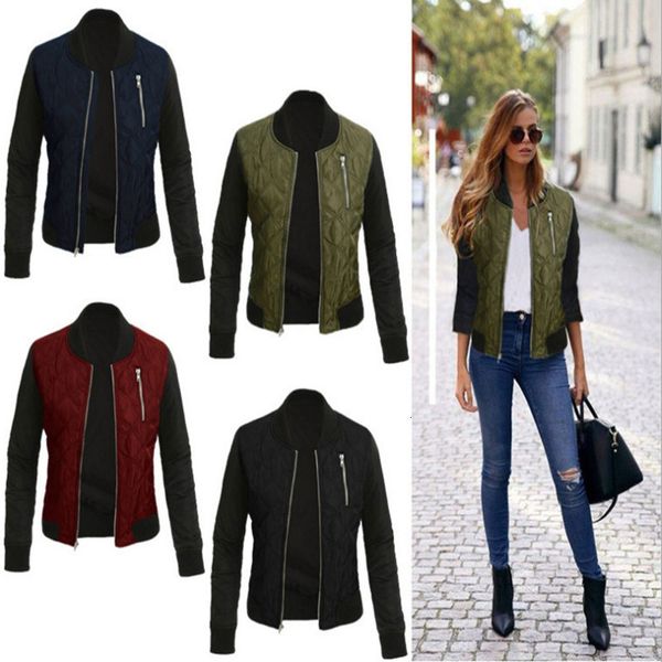 women's jackets leosxs jaqueta feminina, moda outono inverno, cor slida, gola redonda, zper, costura, bomber, casacos para mulheres, pl, Black;brown
women's jackets leosxs jaqueta feminina, moda outono inverno, cor slida, gola redonda, zper, costura, bomber, casacos para mulheres, pl, Black;brown