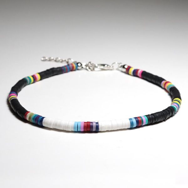 anklets diffone 2021 fashion anklet for women girl 4mm polymer clay disc foot chain beach summer casual jewelry accesorios mujer gift, Red;blue
anklets diffone 2021 fashion anklet for women girl 4mm polymer clay disc foot chain beach summer casual jewelry accesorios mujer gift, Red;blue