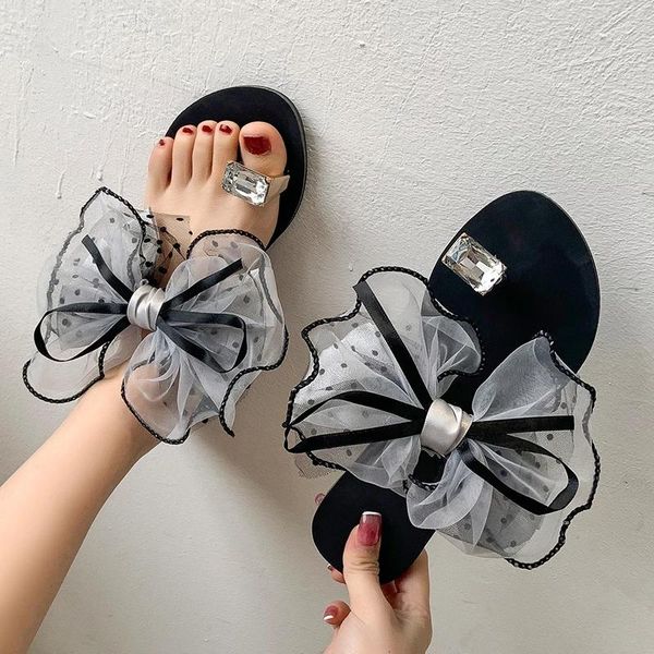 slippers summer sandals mesh breathable slipper bowtie rhinestone decorate non-slip flats mules casual female beach flip flops woman, Black
slippers summer sandals mesh breathable slipper bowtie rhinestone decorate non-slip flats mules casual female beach flip flops woman, Black
