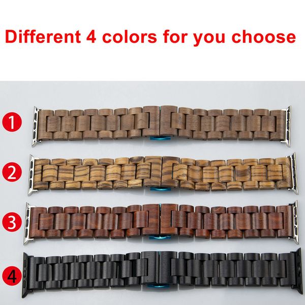 apple wood watch bands with butterfly buckle wristband iwatch 123456 se wooden straps 38mm 40mm 42mm 44mm, Black;brown
apple wood watch bands with butterfly buckle wristband iwatch 123456 se wooden straps 38mm 40mm 42mm 44mm, Black;brown