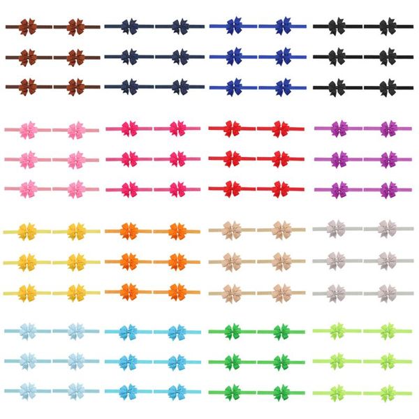 hair accessories 6 pcs infant baby elastic bands solid color bow headband girl cute headwear hatwo1013, Slivery;white
hair accessories 6 pcs infant baby elastic bands solid color bow headband girl cute headwear hatwo1013, Slivery;white