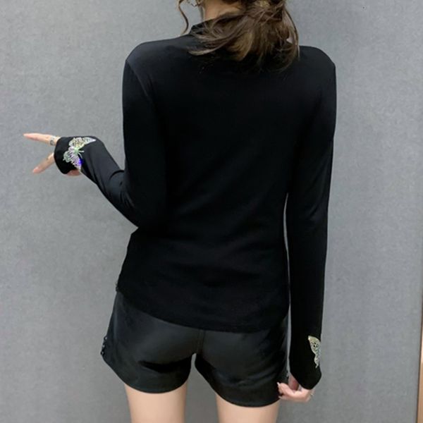 2021 new spring fall european clothes t-shirt fashion shiny diamonds butterfly ropa mujer cotton bottoming shirt tees t00907a 780x, White
2021 new spring fall european clothes t-shirt fashion shiny diamonds butterfly ropa mujer cotton bottoming shirt tees t00907a 780x, White