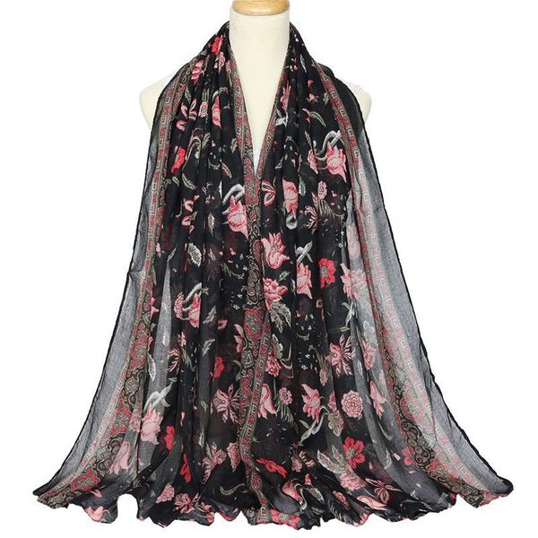 Design Print Spring Women Cotton Scarf Voile Hijab Large Flower Soft Shawl Wraps Bandana Foulard Femme Neckerchief Echarpe Mujer, Blue;gray
Design Print Spring Women Cotton Scarf Voile Hijab Large Flower Soft Shawl Wraps Bandana Foulard Femme Neckerchief Echarpe Mujer, Blue;gray