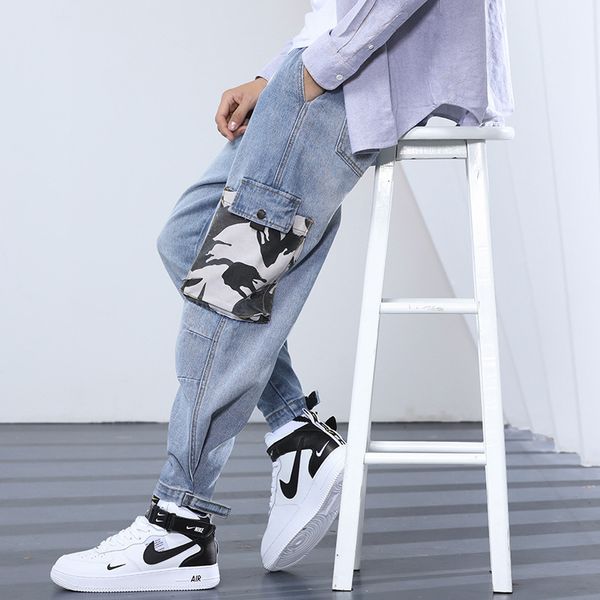 2021 new streetwear hip hop summer mens baggy pockets ribbon joggers men japanes style black harem pants tm92
2021 new streetwear hip hop summer mens baggy pockets ribbon joggers men japanes style black harem pants tm92