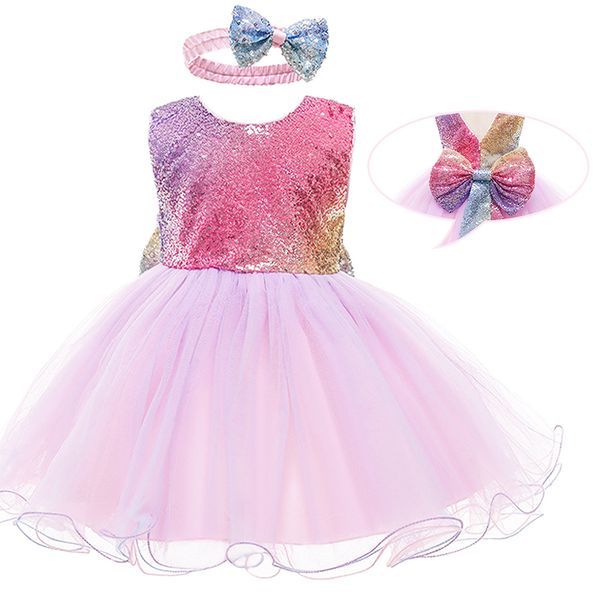 2021 New Baby Birthday Party Evening Dress Christmas Childrens Bowknot Sequin Color Printed Mesh Dress Girls Cute Princess Dres
2021 New Baby Birthday Party Evening Dress Christmas Childrens Bowknot Sequin Color Printed Mesh Dress Girls Cute Princess Dres
