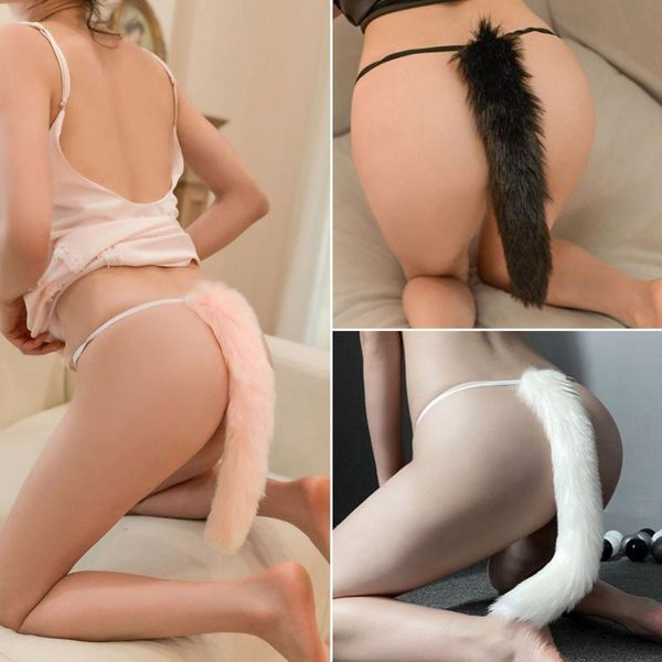 women's panties underwear role play women passion t-back plush long tail underpant lingerie lenceria cosplay porno, Black;pink
women's panties underwear role play women passion t-back plush long tail underpant lingerie lenceria cosplay porno, Black;pink