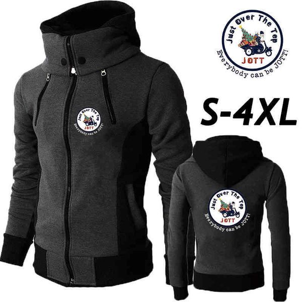 new autumn and winter fashion jott santa claus printed high neck warm men's hoodies leisure thick zipper stand collar coat, Black
new autumn and winter fashion jott santa claus printed high neck warm men's hoodies leisure thick zipper stand collar coat, Black