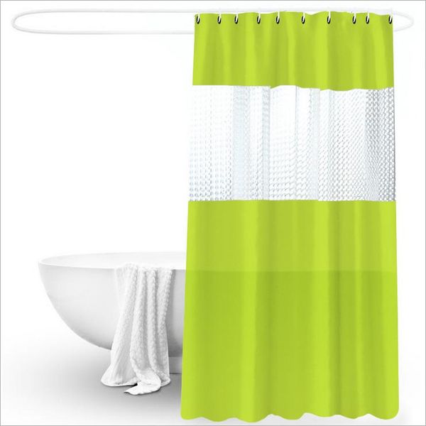 shower curtains pure color stitching transparent material bathroom curtain
shower curtains pure color stitching transparent material bathroom curtain