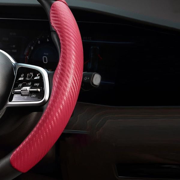 steering wheel covers universal car protective cover anti-slip red carbon fiber accessories
steering wheel covers universal car protective cover anti-slip red carbon fiber accessories