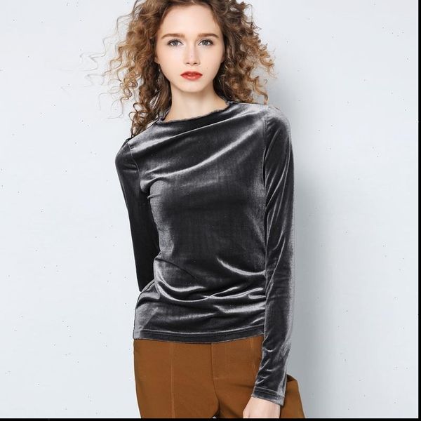 vintage velour half turtleneck blouse women 2021 korean office lady streetwear long sleeve blouses haut femme shirt women, White
vintage velour half turtleneck blouse women 2021 korean office lady streetwear long sleeve blouses haut femme shirt women, White