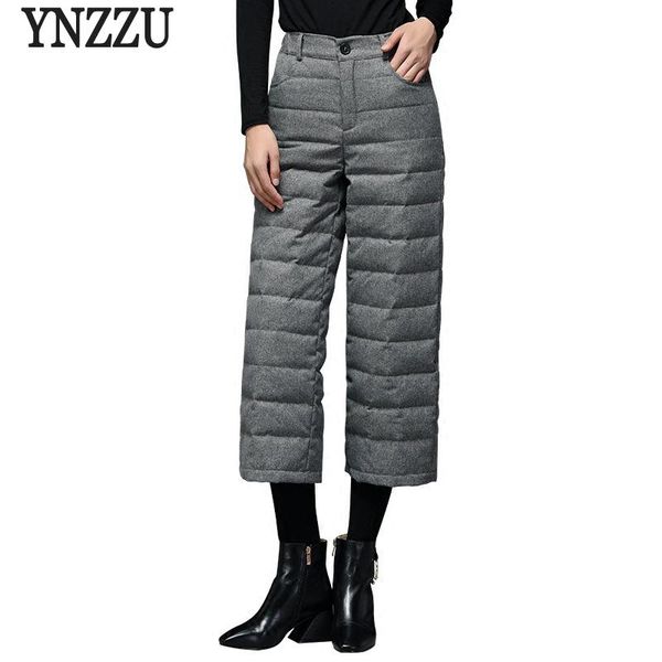 women's pants & capris elegant 2021 winter white duck down women high waist wool thicken warm wide leg trousers quality ab120, Black;white
women's pants & capris elegant 2021 winter white duck down women high waist wool thicken warm wide leg trousers quality ab120, Black;white