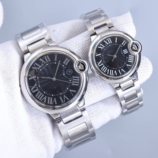 classic mens watches fashion automatic mechanical watch 33mm 36mm stainless steel strap couple wristwatch ladies wristwatches holiday gift w, Slivery;brown
classic mens watches fashion automatic mechanical watch 33mm 36mm stainless steel strap couple wristwatch ladies wristwatches holiday gift w, Slivery;brown