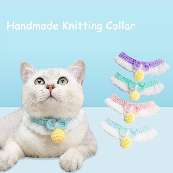 cat collars & leads handmade crochet wool collar knitting scarf bib adjustable british shorthair with cherry ball pet diy accessories
cat collars & leads handmade crochet wool collar knitting scarf bib adjustable british shorthair with cherry ball pet diy accessories