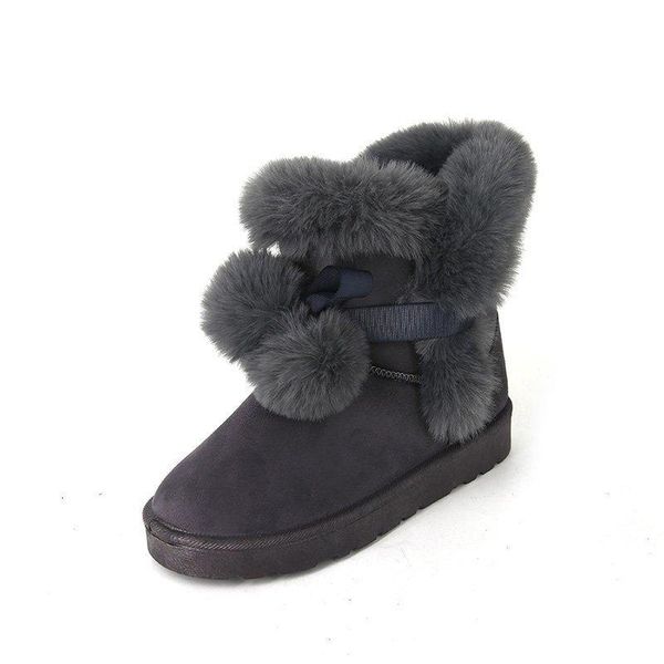 boots snow women's short plus velvet 2021 autumn and winter korean fashion all-match cotton shoes hair ball, Black
boots snow women's short plus velvet 2021 autumn and winter korean fashion all-match cotton shoes hair ball, Black