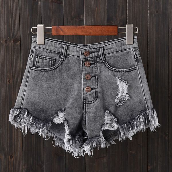 2021 women tassel hole shorts jeans denim short pants womens denim shorts pantalones cortos mujer, Black;white
2021 women tassel hole shorts jeans denim short pants womens denim shorts pantalones cortos mujer, Black;white