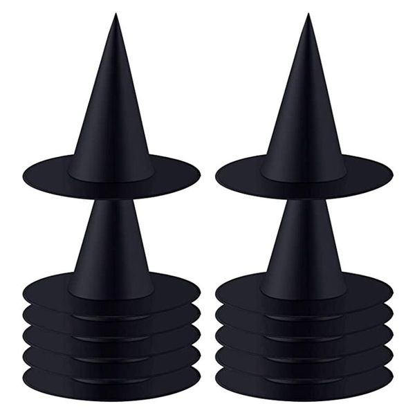 party hats halloween witch hat costume accessory for christmas party, black (12 pieces)
party hats halloween witch hat costume accessory for christmas party, black (12 pieces)