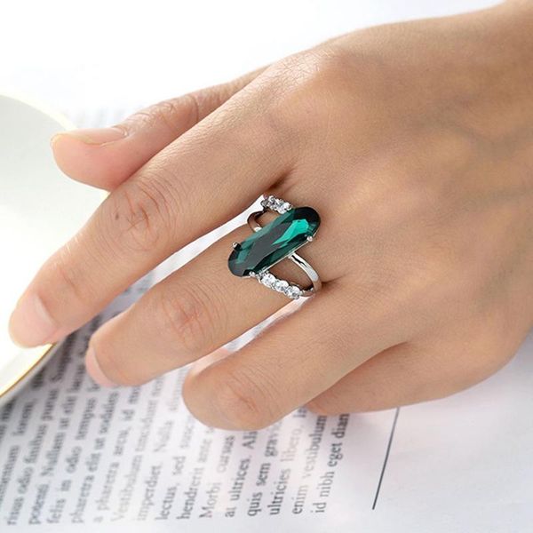 wedding rings classic luxury crystal zircon stone ring purple green micro paved for women engagement jewelry, Slivery;golden
wedding rings classic luxury crystal zircon stone ring purple green micro paved for women engagement jewelry, Slivery;golden