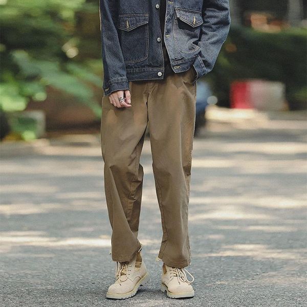 men's pants 2021 fashion overalls loose baggy vintage straight high-quality casual khaki/green color trousers size 29-34, Black
men's pants 2021 fashion overalls loose baggy vintage straight high-quality casual khaki/green color trousers size 29-34, Black
