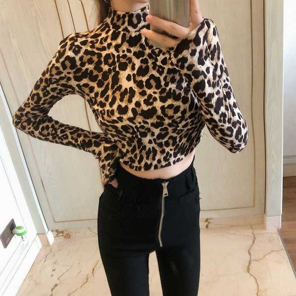 autumn long sleeve stand collar leopard print knitted blouse bead work shirts 210601, White
autumn long sleeve stand collar leopard print knitted blouse bead work shirts 210601, White