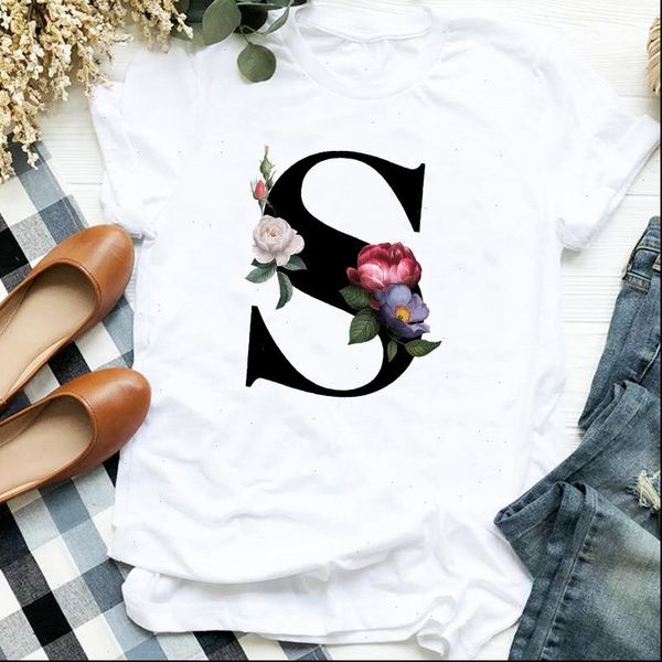 women lady floral 90s styloe letter s name fashion print ladies t tee womens shirt clothes tshirt female t shirt, White
women lady floral 90s styloe letter s name fashion print ladies t tee womens shirt clothes tshirt female t shirt, White
