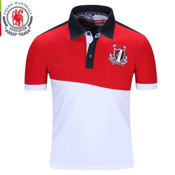 fredd marshall summer men's polo shirt men patchwork turn-down collar casual mens polos cotton fitness polos para hombre 022 210527, White;black
fredd marshall summer men's polo shirt men patchwork turn-down collar casual mens polos cotton fitness polos para hombre 022 210527, White;black