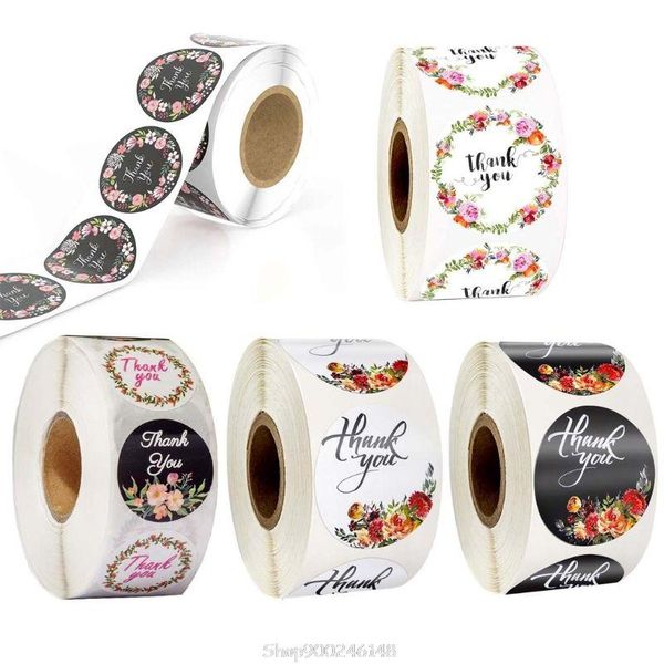 500pcs/roll floral thank you sticker for seal label scrapbooking christmas decoration baking stationery s15 20 dropship
500pcs/roll floral thank you sticker for seal label scrapbooking christmas decoration baking stationery s15 20 dropship