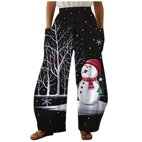 women's pants & capris wide leg womens fashion christmas snowman navidad tree big straight with pockets casual loose bottoms trousers, Black;white
women's pants & capris wide leg womens fashion christmas snowman navidad tree big straight with pockets casual loose bottoms trousers, Black;white