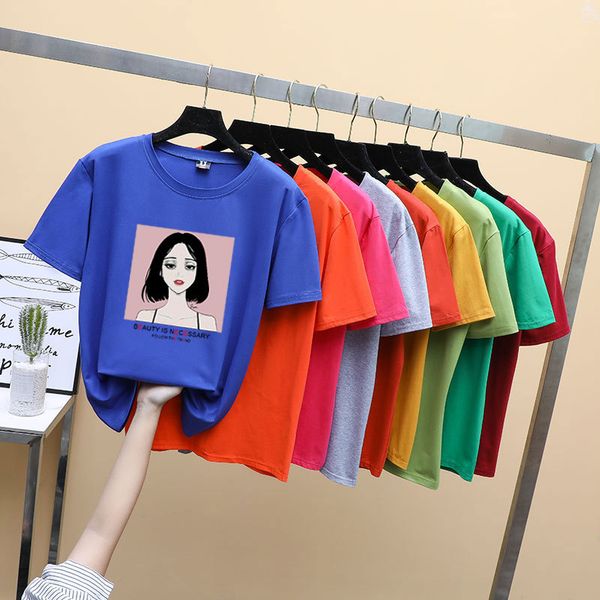 women's t-shirts japanese ladies cartoon print loose t-shirt female korean harajuku clothes for women women tshirt, White
women's t-shirts japanese ladies cartoon print loose t-shirt female korean harajuku clothes for women women tshirt, White