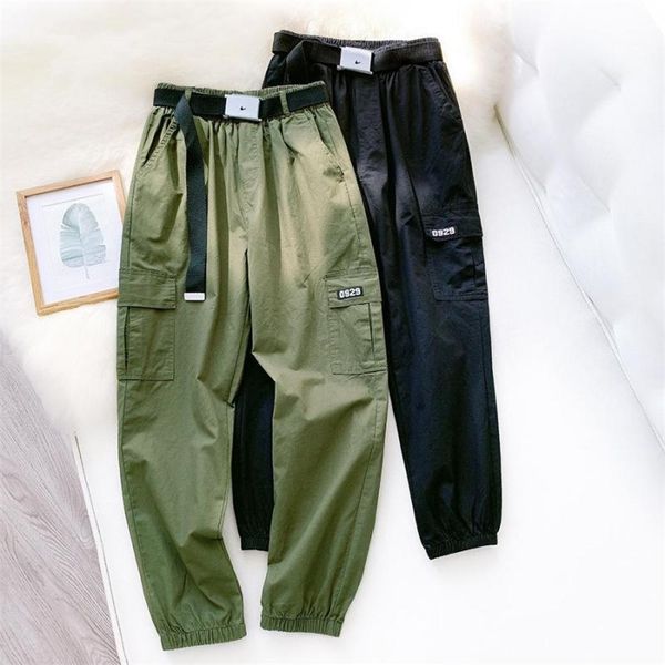 autumn women street style simple solid color overalls all-match casual sports harlan nine points pants 210527, Black;white
autumn women street style simple solid color overalls all-match casual sports harlan nine points pants 210527, Black;white
