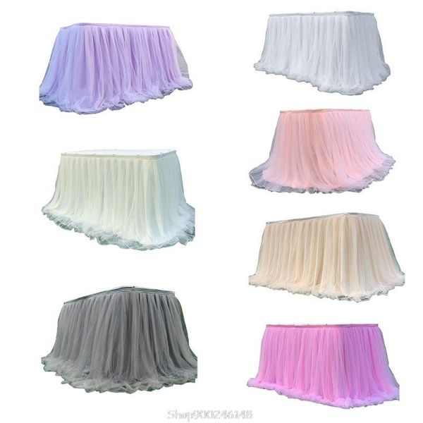 colorful tablecloth tulle dessert reception table skirt decoration for wedding party home birthday n10 20 dropship
colorful tablecloth tulle dessert reception table skirt decoration for wedding party home birthday n10 20 dropship