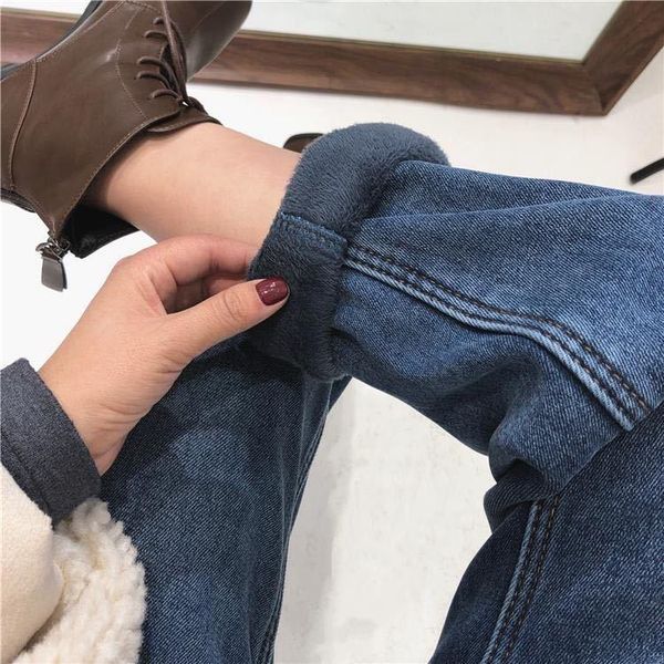 woman jeans pants plus size denim harem pants winter elastic waist grandma women, Blue
woman jeans pants plus size denim harem pants winter elastic waist grandma women, Blue