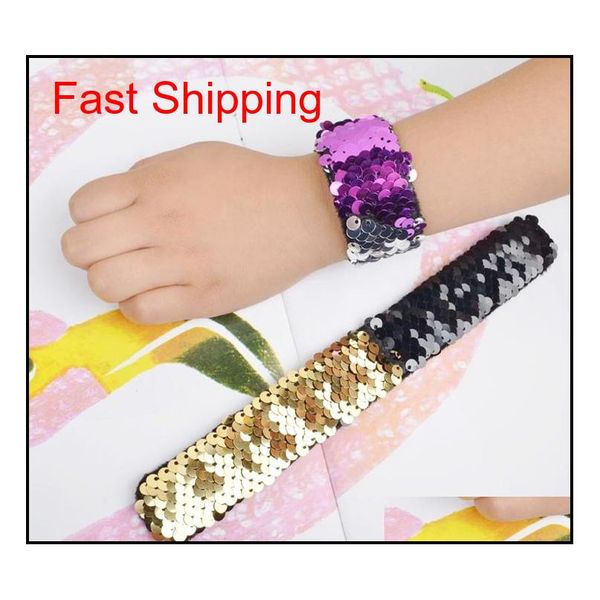 designer mermaid sequins ring bracelet children multicolor toy bracelets party christmas holiday gifts fashion j jllbfh home003, Silver 
designer mermaid sequins ring bracelet children multicolor toy bracelets party christmas holiday gifts fashion j jllbfh home003, Silver