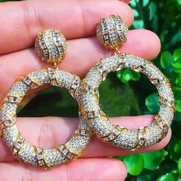 dangle & chandelier handmade shiny cz noble luxury round pendant earrings for women wedding holiday party occasion jewelry high quality, Silver
dangle & chandelier handmade shiny cz noble luxury round pendant earrings for women wedding holiday party occasion jewelry high quality, Silver