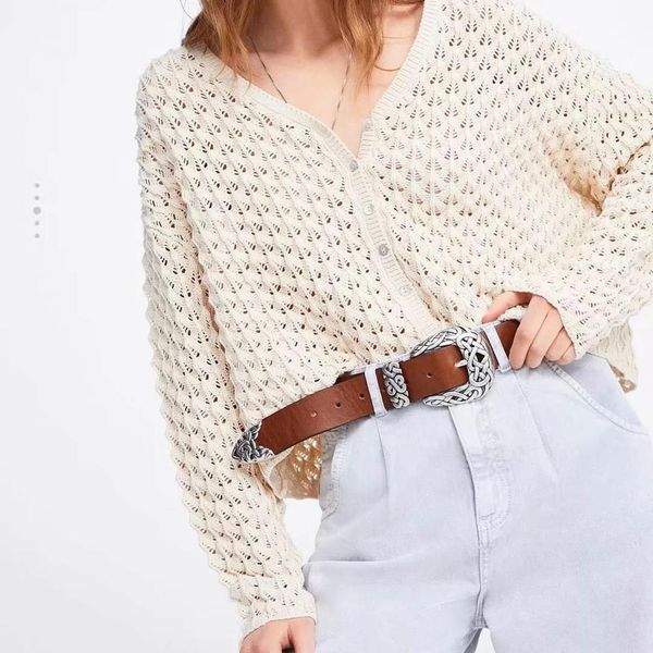 chic french knitting hollow out hole through crop knit cardigan sweater retro woman v neck long sleeve jumper loose knitwear, White;black
chic french knitting hollow out hole through crop knit cardigan sweater retro woman v neck long sleeve jumper loose knitwear, White;black