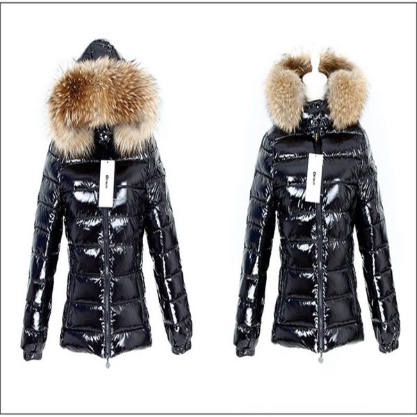 oftbuy 2021 new collar raccoon short winter duck women jacket natural jacket fur real parka fur down coat waterproof streetwear onfao, Black 
oftbuy 2021 new collar raccoon short winter duck women jacket natural jacket fur real parka fur down coat waterproof streetwear onfao, Black