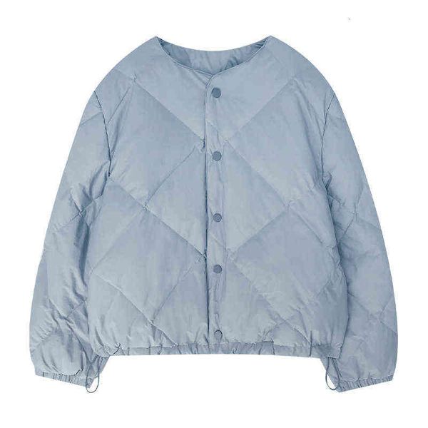 2021 winter short style thin and non bulky coat design sense round neck long sleeve down cotton et women's warm, Black
2021 winter short style thin and non bulky coat design sense round neck long sleeve down cotton et women's warm, Black